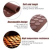 Macaron Silicone Baking Mat, Macaron Mat Almond muffin chocolate chip