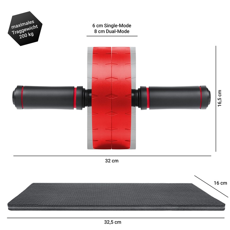 EliteAthlete Abdominal Roller Abdominal Trainer - Abdominal Trainer for Home