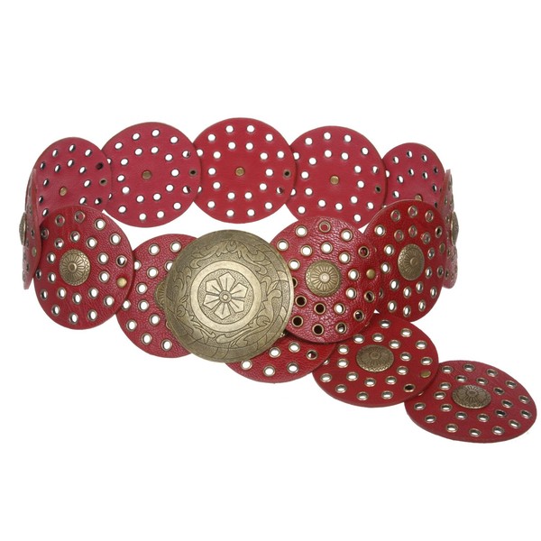 3 1/2" (90 mm) Wide Ladies Wide Boho Disc Concho