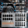 45 PCS Valve Stem Core Removal Replacement Tool Kit, Tire