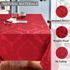 HomeJoy Rectangle Table Cloth, Waterproof Wrinkle Resistant Washable Jacquard Polyester