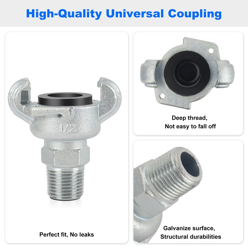 1/2 Air Hose Fitting FOR Chicago Air Fitting, 1/2 NPT