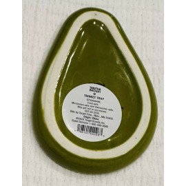 Tabitha Brown for Target New TABITHA BROWN for Target AVOCADO TRINKET TRAY Stoneware Plate GREEN Catchall