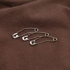 200Pcs Curved Safety Pins Curved Security Pins Quilting Basting Pins