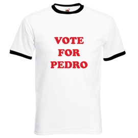 Vote for Pedro Movie Inspired Mens T-Shirt Gift for Him Dad White 3XL, White