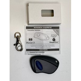 Monarxh Monarch 318LIPW1K Garage Door / Gate Opener Keychain Remote - Linear Compatible
