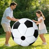 Lurrose ビーチボール サッカーボール 80cm 大号 巨大 インフレータブル ジャンボ 丈夫なPVC 厚手