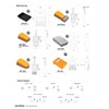 HRF-M1-G, Foot Switch, Momentary, Plastic Gray Housing, L100xW61xH34mm, IP54, 1NO,
