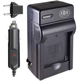 DMW-BCF10 Battery Charger for Panasonic Lumix DMC-TS2 DMC-TS3 DMC-TS4 DMC-F2 DMC-F3 DMC-FH1 DMC-FH3 DMC-FH20 DMC-FH22 DMC-FS6 DMC-FS12 DMC-FS15 DMC-FS25 DMC-FS42 DMC-FS62 DMC-FT1 DMC-FP8 DMC-FX700 Dig