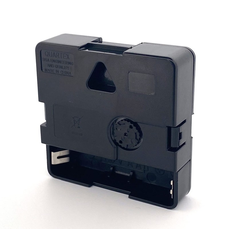 Quartex Q-80 Quartz Clock Movement, 1/16" Max Dial Thickness, 7/16"