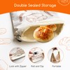 Project wine Reusable Bread Bags for Homemade Bread (2 Pack),