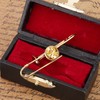 Mini Unique Gold Plating Musical Instrument Brooch Gift Decoration with