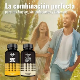 Reset Nutrition Zincal Kit Articulaciones Y Huesos Fuertes Sin Sabor