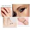 Ownest 6 Pcs Waterproof Smudge-proof Eyeliner Stamp Pen Set -
