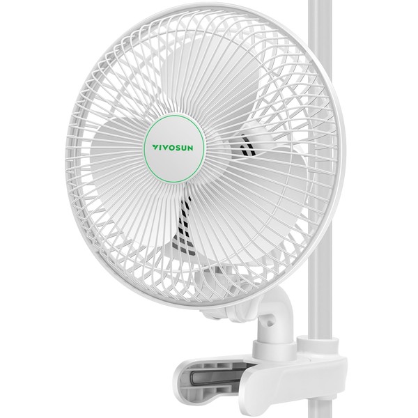 VIVOSUN AeroWave A6 Grow Tent Clip Fan, Patented Portable Auto