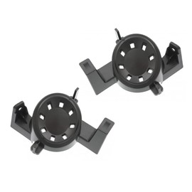 For Nissan Altima 2010 2011 2012 Fog Light Cover Driver and Passenger Side | Pair | Smooth Black | Sedan/Hybrid | Replacement For NI1038121, NI1039121 | 615343972879, 615343972541