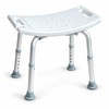 6-Height Adjustable Shower Chair Stool with Non-Slip Feet and 300