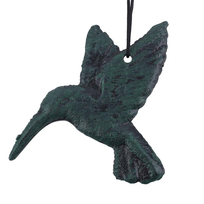 Metal Bird Shaped Hanging Wind Chime Home Garden Backyard Decoration