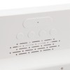Projection Alarm Clock USB Rechargeable White Light Snooze Function Adjustable