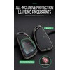 KUNIO Car Key Fob Cover Case Compatible with Chevy Silverado