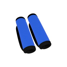 2 Pcs Luggage Handle Wrap, 5.5 x 6 Inches Suitcase Handle Wraps, Luggage Identifiers for Suitcases, Suitcase Identifier for Airplane Travel Cruise Travel (Blue)