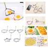10pcs Egg Molds Egg Shaper Egg Ring For Frying Eggs