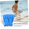 Kisangel 2pcs Swimming Fins Adjustable Diving Flippers Lightweight Snorkeling Training