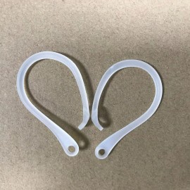 EEZ Silicone Sports Anti-lost Ear Hook For AirPods 1 2 3 4 Pro Strap Earhook Holder - Clear