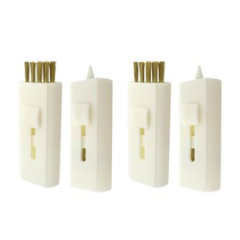 HONBAY 4pcs Retractable Double Side Golf Cleaning Brush Club Ball Groove Clean Tool Pocket Cleaner