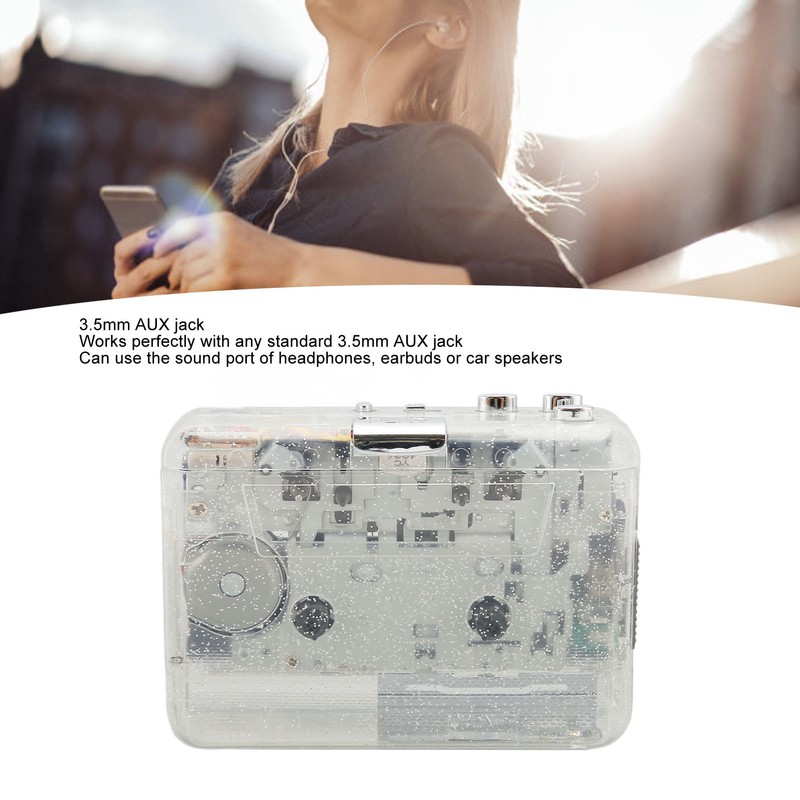 Cassette to MP3 Converter Multifunctional HiFi Stereo Sound Retro Innovative