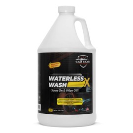 CAR CARE HAVEN Waterless Wash X-Car Detailing Without Water (128 oz Gallon) Quick Detailer for Any Vehicle-Wash in Your Garage, at Work, or Anywhere-Spray On & Wipe Off