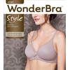 Wonderbra Womens W2595H Full Coverage Bra, Rose Petal Cream, 38C
