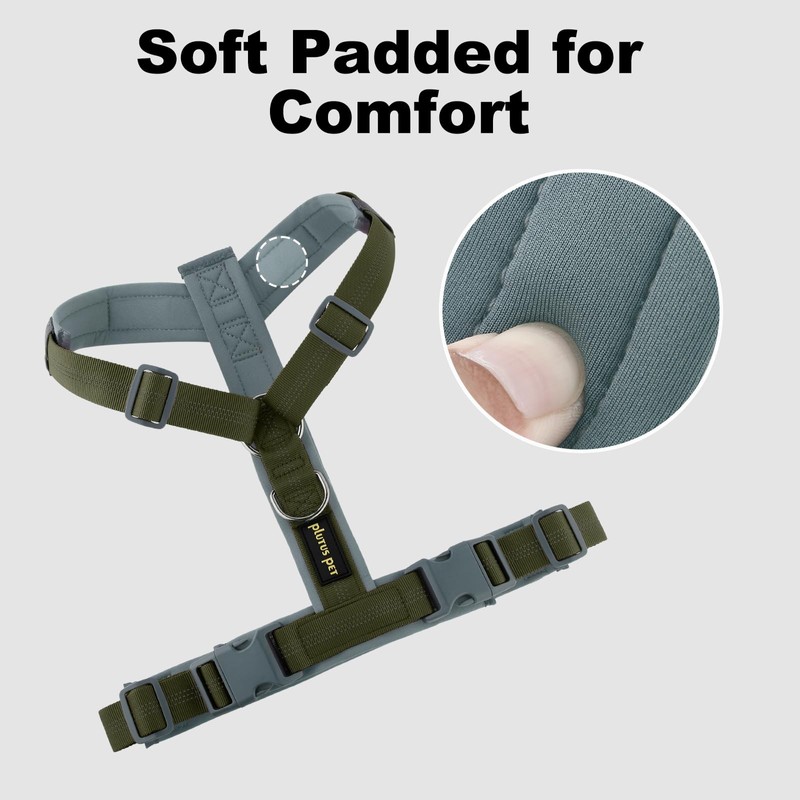 Plutus Pet No Pull Dog Harness, Adjustable Nylon Harness with