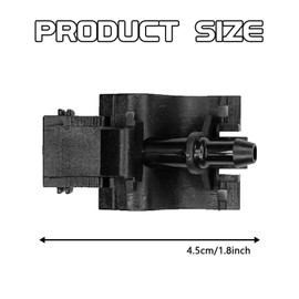 SamWinGear 2PCS Windshield Washer Fluid Nozzle for Toyota RAV4, Front Windshield Fluid Sprayer Nozzle compatible with Toyota Highlander 2007-2023 Tundra Corolla Camry RAV4 4Runner Prius Sequoia Le-xus