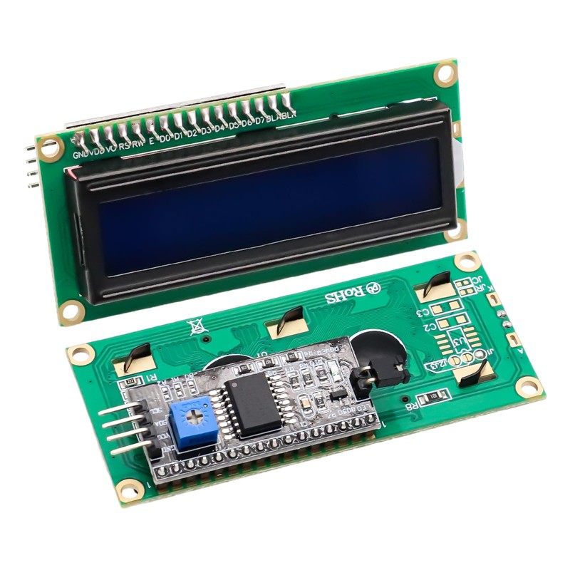 ARCELI IIC I2C TWI 1602 LCD Module Display, Serial 16