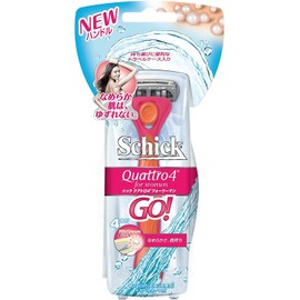 Chic Schick Quattro 4 For Woman Holder GO! (Includes 1 Replacement Blade)