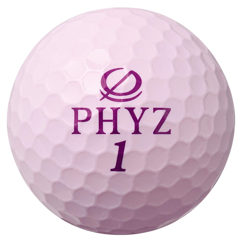 Bridgestone 19PHYZ Golf Balls, Pink, Pack of 12