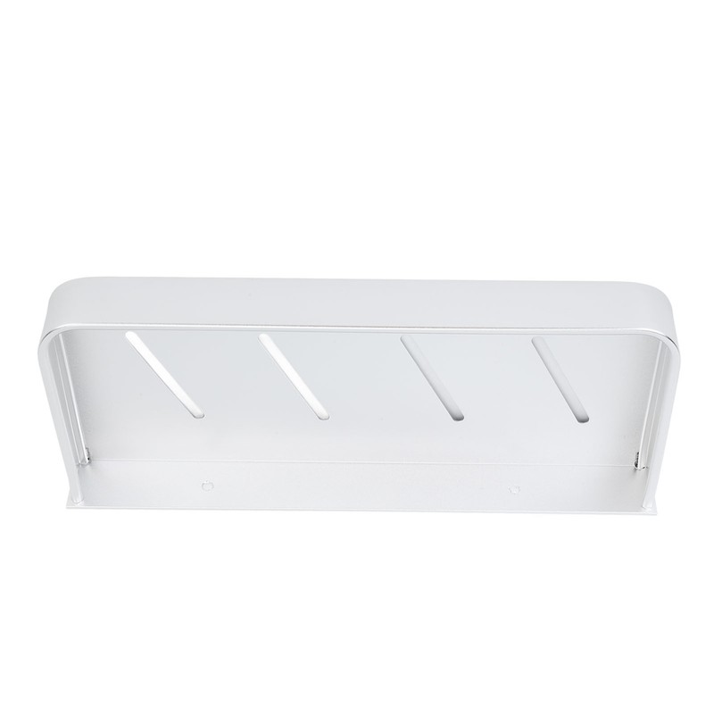 Bathroom Space Aluminum Shelf Bathroom Wall Mounted Drill Free Shelf