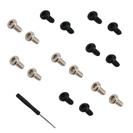 Studio 3 Headband Screws Replacement for Beats Studio 3 Headband Replacement,Beats Studio 1.0, Beats Studio 2 Headband Screws 16pcs (8pcs Black+8pcs Silver)