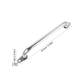 Van Door Grab Bar - Heavy Duty Box Truck Rear Door Handle - Stainless Steel Grab Handle for Utility Trailer Box Trucks & Van