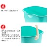 Steadfast 技研 Cage Bucket Square Basket with Aqua 10l f2609 