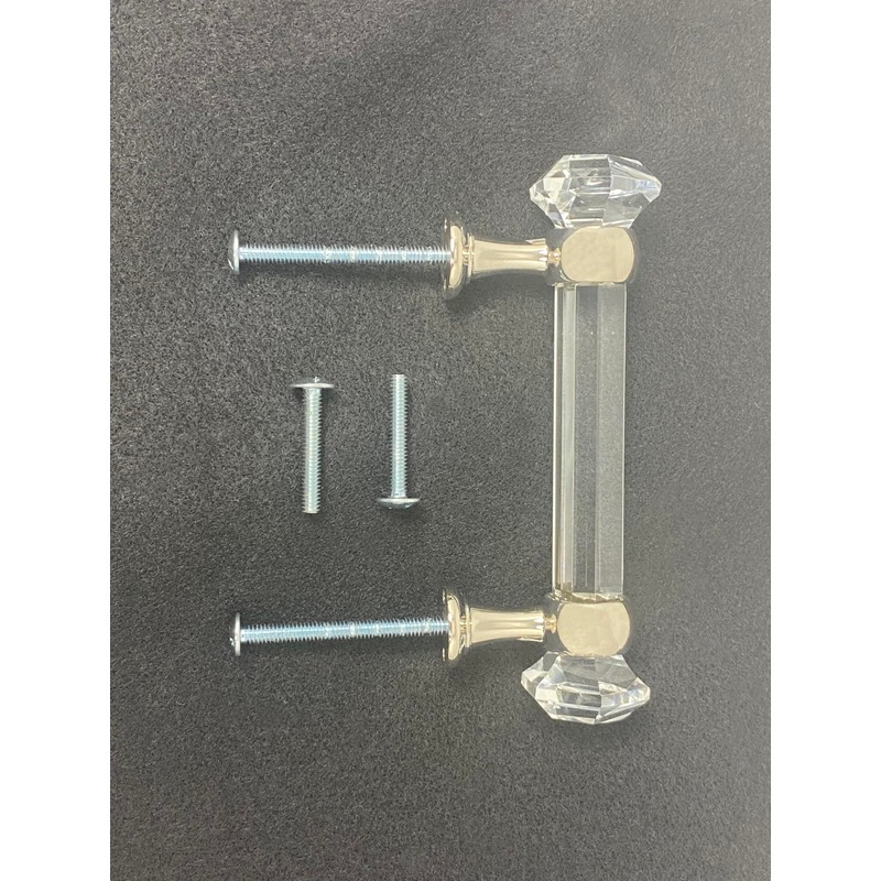 #G-60 3 in. CKP Brand Elegance Glass Collection Clear Glass