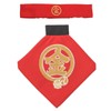 Kyo no Miyabi Kintaro Makeover 2-Piece Set, Gold Letter Embroidery,