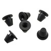 HDBUBALUS Rubber Side Cover Grommets Fit For Harley Touring Glide