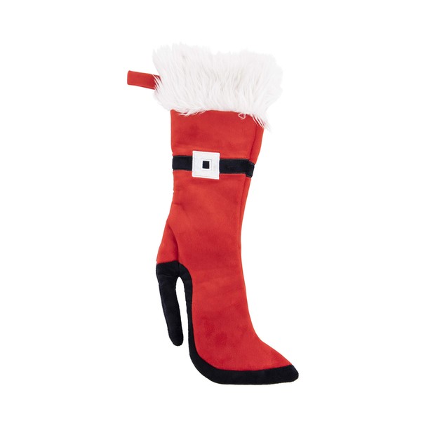 Plushible High Heeled Christmas Stocking - Santa Theme | Soft