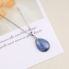 GAVU - Collar de plata de ley 925 con forma