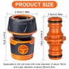 Set of 4 Hose Connectors 3/4 Inch Hose Connector Set