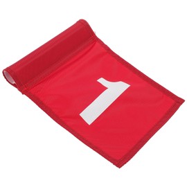 Kisangel Golf Level Training Tool Portable Golfs Flag for Practicing Red Golfing Supplies Court Flag Numbered Cups for Golfing Skills Improvement