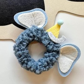 ShaKaLa Clothes Hat for 17cm Doll, Cute Elephant Ear Headband Accessories for LBB Designer (No Doll) Blue