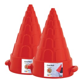 Superio Sandcastle Building Kit Snow Brick Maker Snow Sand Beach Toys for Kids and Adults Igloo Snow Block Form for Snow Forts or Sandbox Play Sand Toys Summer Outdoor Fun Beach Essentials